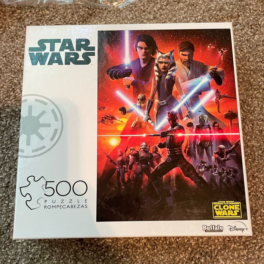 500 piece Star Wars puzzle